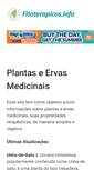 Mobile Screenshot of fitoterapicos.info